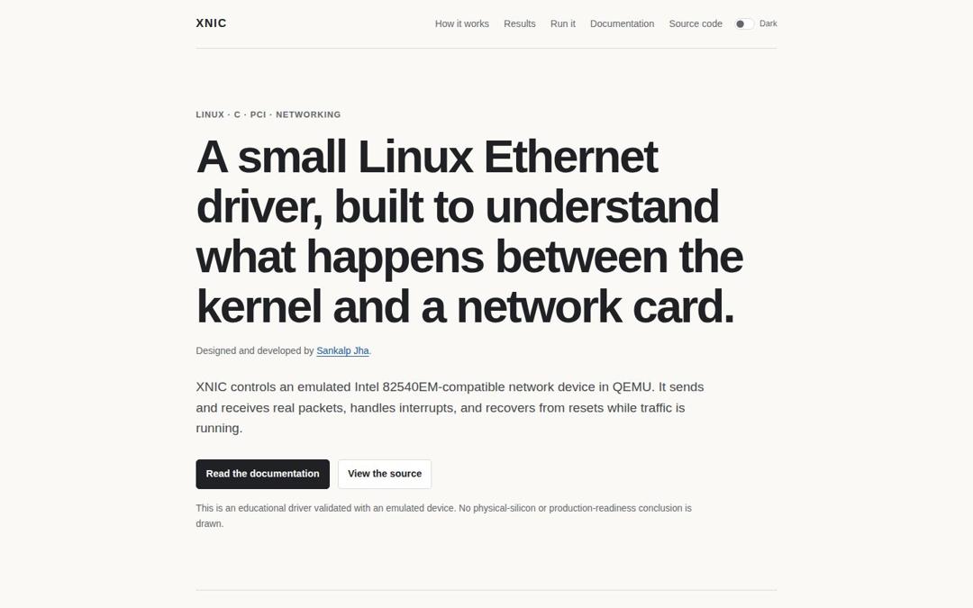 XNIC v1